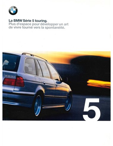 1999 BMW 5 SERIES TOURING BROCHURE FRENCH