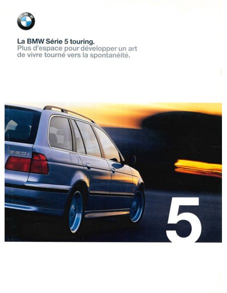 1999 BMW 5 SERIES TOURING BROCHURE FRENCH