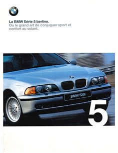 1999 BMW 5 SERIE SEDAN BROCHURE FRANS