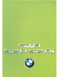 1975 BMW 5 SERIES BROCHURE DUTCH