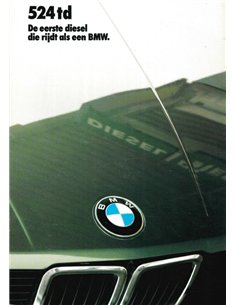 1984 BMW 5 SERIE BROCHURE NEDERLANDS
