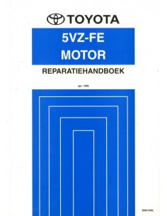 1996 TOYOTA LAND CRUISER | PRADO 5VZ-FE MOTOR WERKPLAATSHANDBOEK