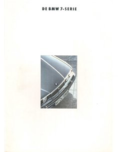 1992 BMW 7 SERIES BROCHURE DUTCH