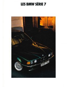 1991 BMW 7 SERIES BROCHURE FRENCH