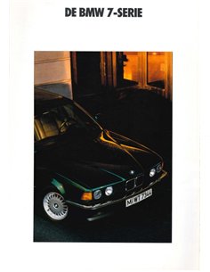 1991 BMW 7 SERIES BROCHURE DUTCH