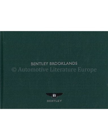 2007 BENTLEY BROOKLANDS HARDCOVER BROCHURE FRANS