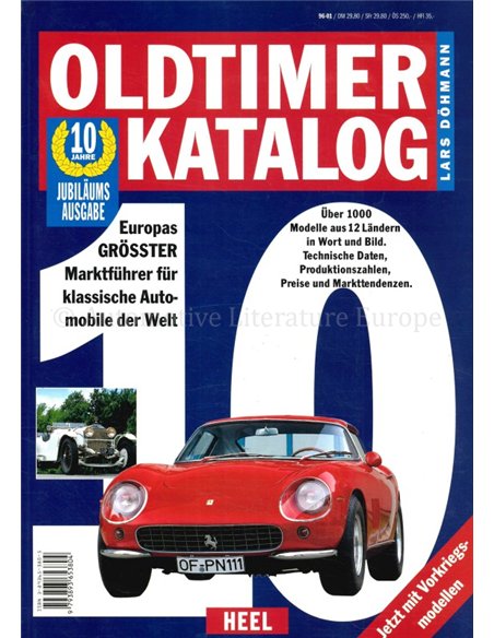 1996 OLDTIMER KATALOG 10 GERMAN 