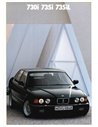 1990 BMW 7 SERIEN PROSPEKT NIEDERLANDISCH