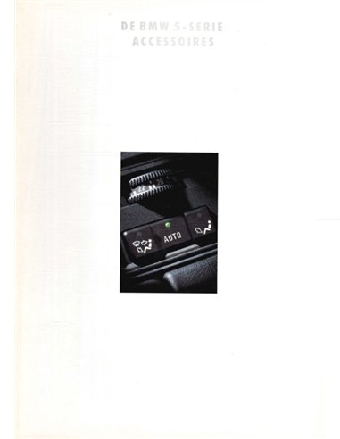 1992 BMW 5 SERIES ACCESSORIES BROCHURE DUTCH