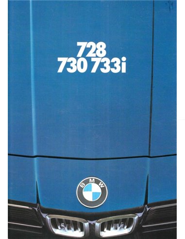 1978 BMW 7 SERIE BROCHURE FRANS