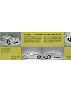 1953 JAGUAR XK 140 BROCHURE ENGELS 2