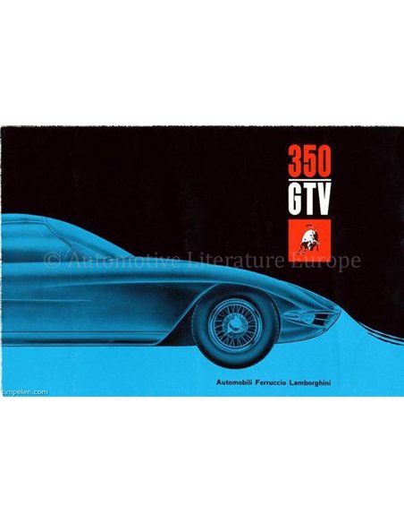 1963 LAMBORGHINI 350 GTV PROSPEKT
