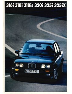 1990 BMW 3 SERIE SEDAN BROCHURE NEDERLANDS