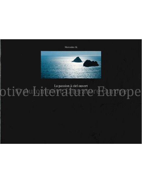 1992 MERCEDES BENZ SL CLASS BROCHURE FRENCH