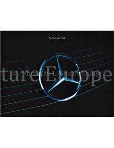 1992 MERCEDES BENZ SL KLASSE BROCHURE FRANS
