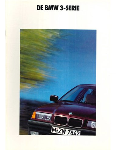 1990 BMW 3ER LIMOUSINE PROSPEKT NIEDERLÄNDISCH