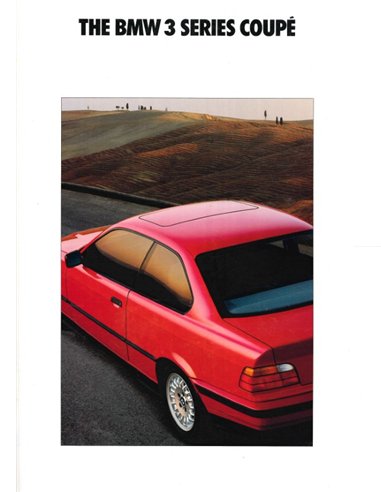 1992 BMW 3 SERIES COUPE BROCHURE ENGLISH