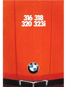 1978 BMW 3 SERIES BROCHURE GERMAN