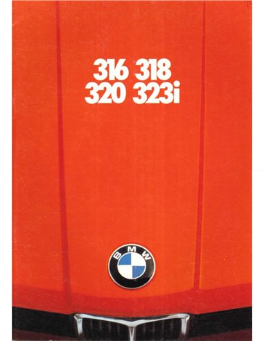1978 BMW 3ER PROSPEKT DEUTSCH