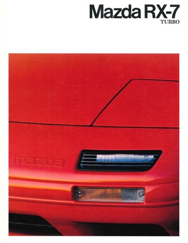 1991 MAZDA RX-7 BROCHURE GERMAN