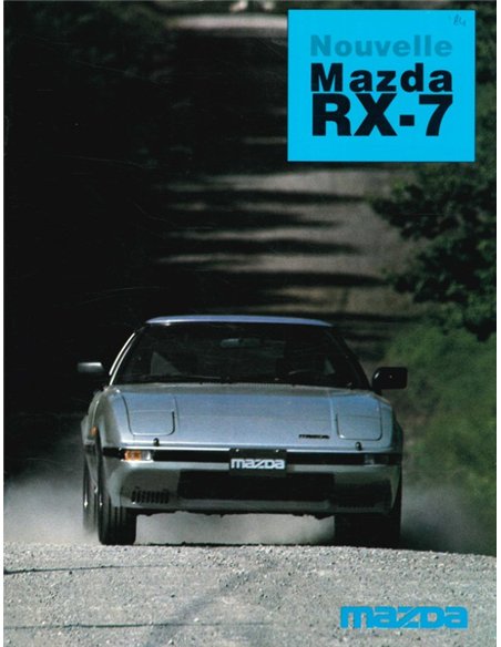 1984 MAZDA RX-7 BROCHURE FRENCH