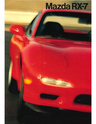 1992 MAZDA RX-7 BROCHURE FRANS