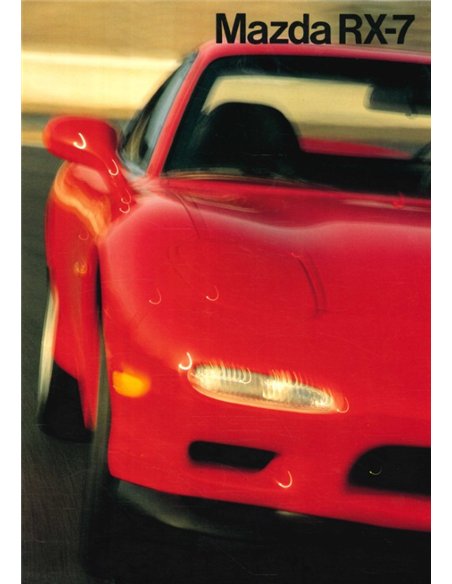 1992 MAZDA RX-7 PROSPEKT FRANZÖSISCH