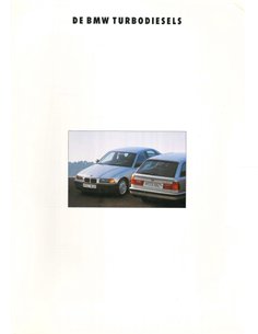 1993 BMW TURBODIESEL RANGE BROCHURE DUTCH
