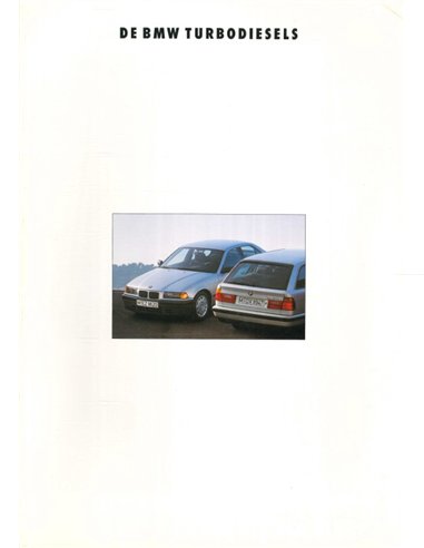 1993 BMW TURBODIESEL RANGE BROCHURE DUTCH