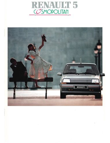 1989 RENAULT 5 COSMOPOLITAN PROSPEKT DEUTSCH