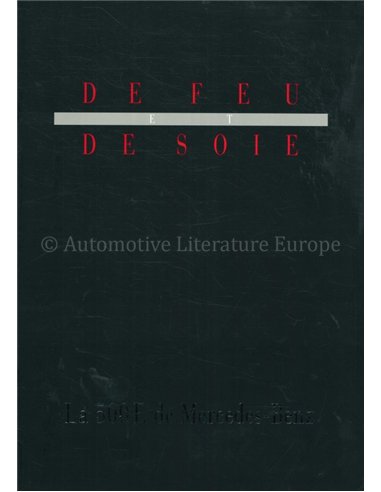 1990 MERCEDES BENZ 500E BROCHURE FRENCH
