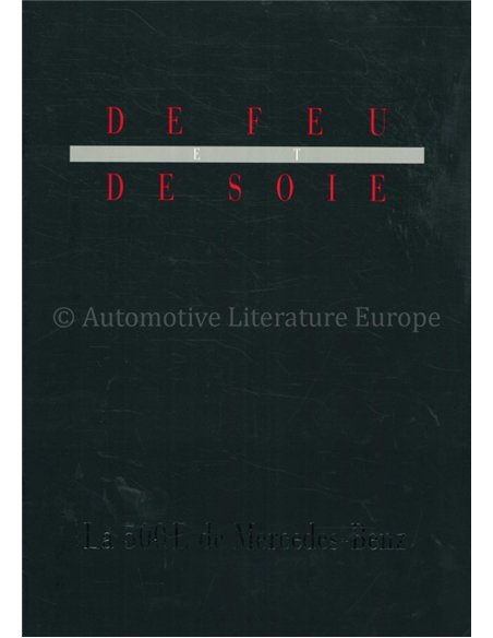 1990 MERCEDES BENZ 500E BROCHURE FRENCH