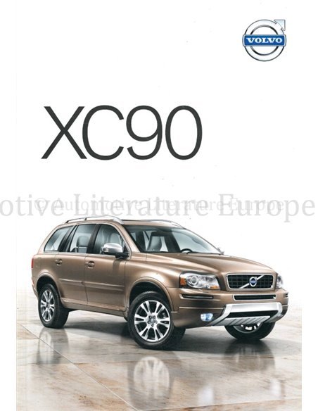 2014 VOLVO XC90 PROSPEKT NIEDERLÄNDISCH