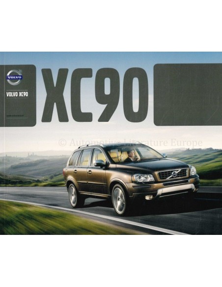 2013 VOLVO XC90 PROSPEKT NIEDERLÄNDISCH