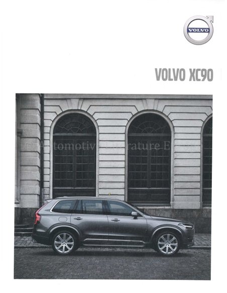 2018 VOLVO XC90 BROCHURE NEDERLANDS 