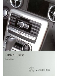 2011 MERCEDES BENZ COMAND ONLINE INSTRUCTIEBOEKJE DUITS