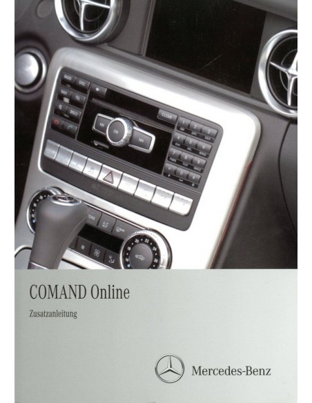 2011 MERCEDES BENZ COMAND ONLINE INSTRUCTIEBOEKJE DUITS