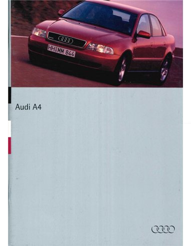1994 AUDI A4 BROCHURE DUTCH