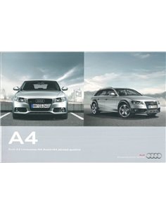 2011 AUDI A4 BROCHURE GERMAN