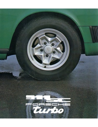 1977 PORSCHE 911 SC TURBO BROCHURE ENGELS 