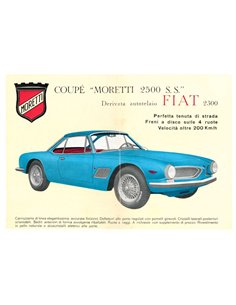 1964 MORETTI 2500 S.S. PROSPEKT ITALIENISCH