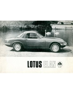 1965 LOTUS ELAN BROCHURE ENGELS