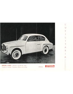 1954 MORETTI 750 LEAFLET ITALIAN