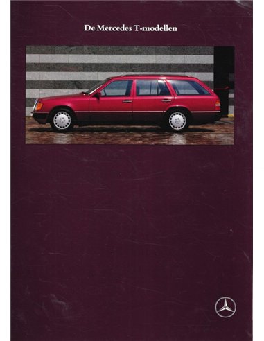 1990 MERCEDES BENZ T-MODELLEN BROCHURE NEDERLANDS