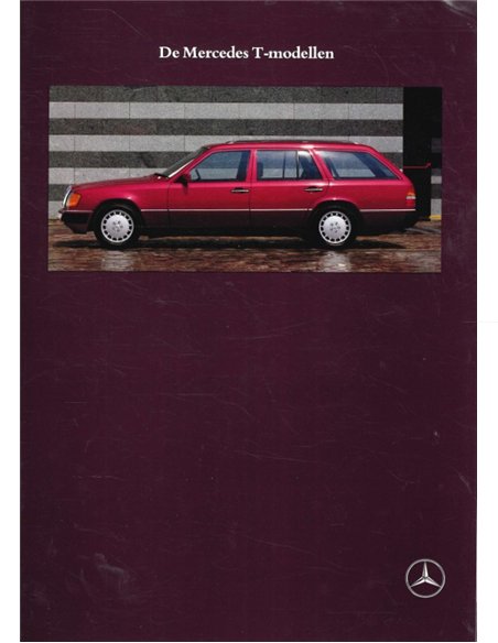 1990 MERCEDES BENZ T-MODELLEN BROCHURE NEDERLANDS