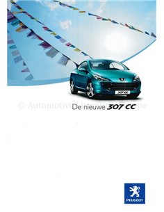 2005 PEUGEOT 307 CC PROSPEKT NIEDERLÄNDISCH