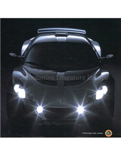 2004 LOTUS PROGRAMM PROSPEKT ENGLISCH