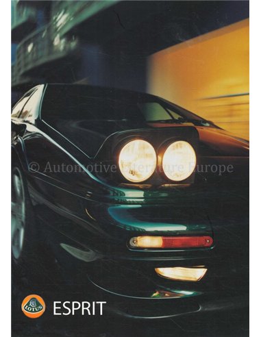 1999 LOTUS ESPRIT V8 BROCHURE