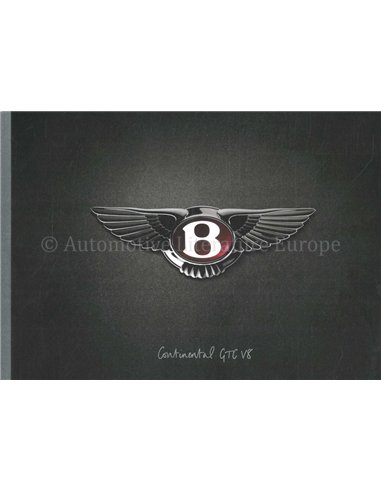 2012 BENTLEY CONTINENTAL GT | GTC V8 PROSPEKT ENGLISCH