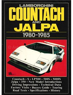 LAMBORGHINI COUNTACH AND JALPA 1980 - 1985 ( BROOKLANDS)